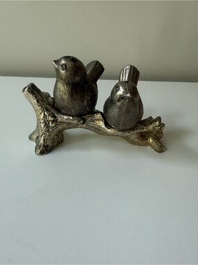 Metallic Bird Salt and Pepper Shaker Set
